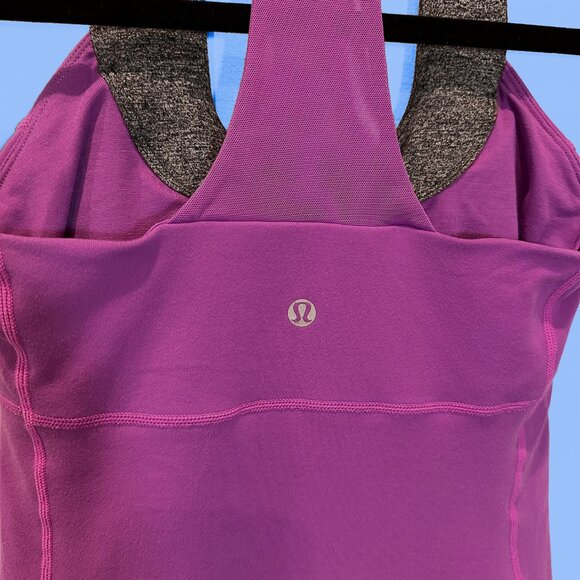 Lululemon Scoop Neck Tank Top, Racerback Tank Top, Size 4 - Picture 3 of 6